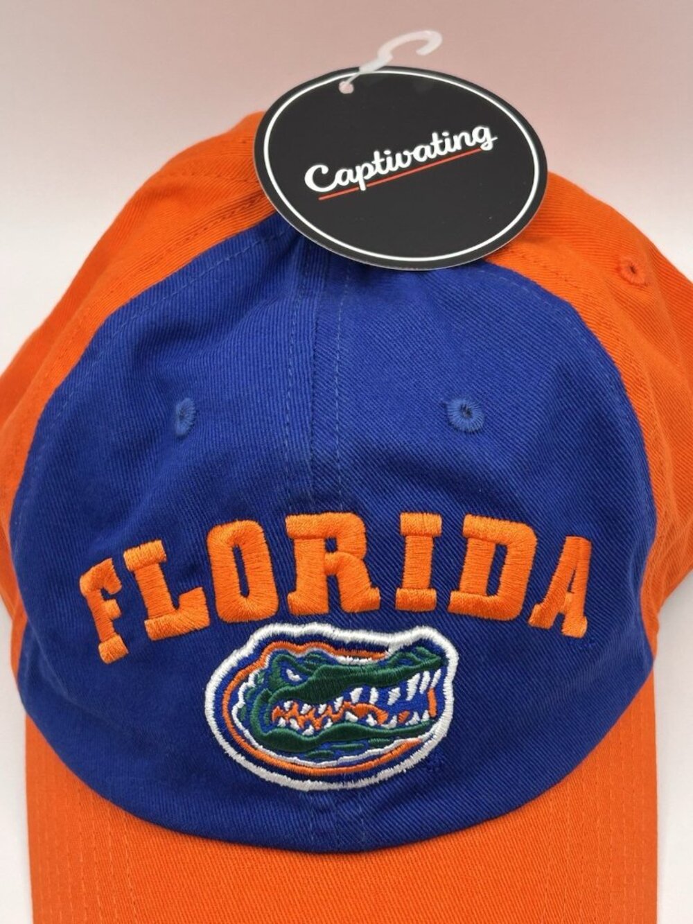 NWT Mens Blue UF University Of Florida Gators Baseball Hat Cap Captivating Gift - Picture 3 of 10